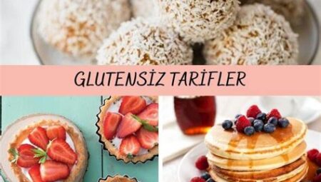 Glutensiz ve Sağlıklı Tatlı Tarifleri